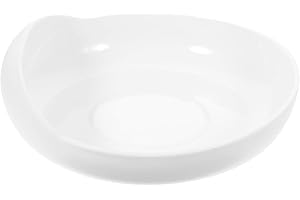 TEHAUX Scoop Plate, Silicone Scoop Bowl with Suction Base, Nonbreakable Adaptive Plate, Sprinkle Proof Food Bowl for Elderly 