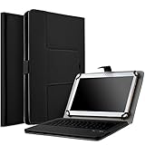 LG G PAD 10.1 Keyboard case - IVSO LG G PAD 10.1 Case With Keyboard Ultra-Thin DETACHABLE Bluetooth Keyboard Stand Case / Cover for LG G PAD 10.1 Tablet(Black)