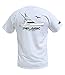 Pelagic Men's Twin Diesel Pocket Tee Shirt | Sport Fishing Boat Graphic | Left Chest Pocket