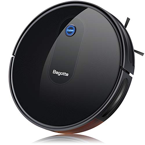 Bagotte Robot Vacuum, 2.7" Max Suction Robotic Vacuums Cleaner, Robot Vacuum Cleaner Super Thin