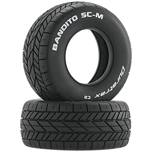 Duratrax Bandito SC-M Oval Tires C2 (2), DTXC3800