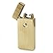 Tesla Coil Lighters Metal Minimalist USB Rechargeable Windproof Arc Lighter - Gold