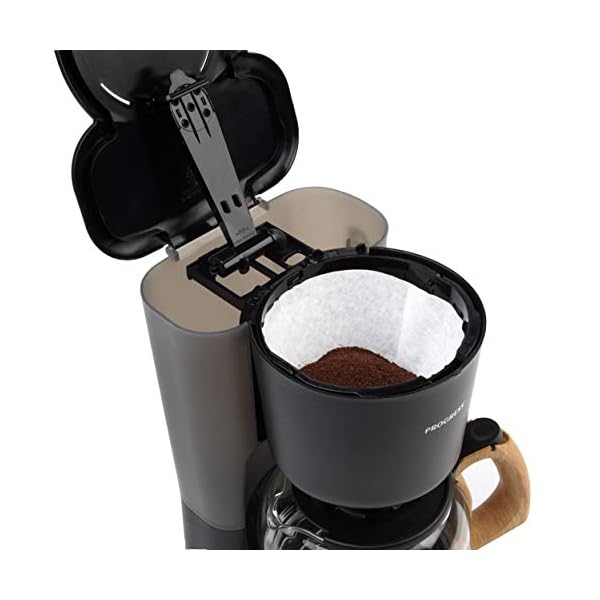 PROGRESS EK3757PBLK Scandi Filterkaffeemaschine mit Holz, filterkaffeemaschinen Automatische Abschaltung bei Warmhalten… – Bild 8