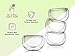 Glass Teapot Set with Infuser for Loose Tea - 1100ml Stove Top Safe Borosilicate Clear Glass Tea Pot with 4 Small Tea Cups, Silicone Trivet, & Cleaning Brush | Perfect Tea Set for Gift or Entertaining