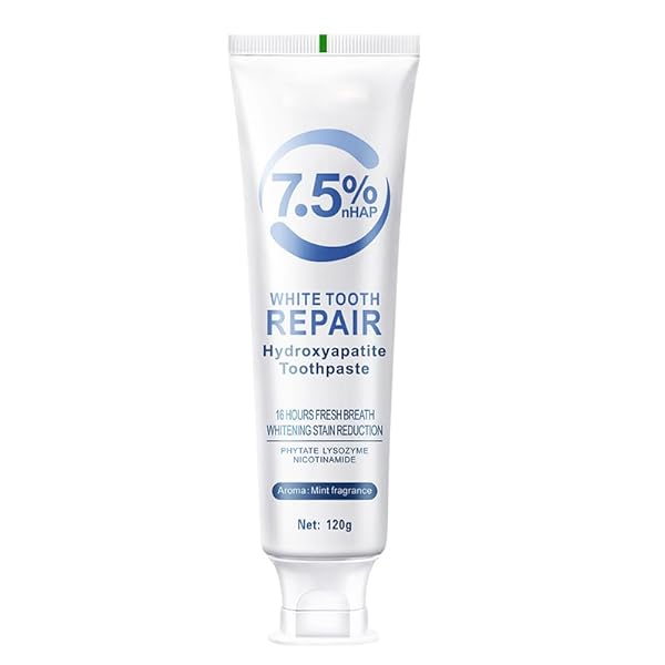 HYDROXYAPATITE TOOTHPASTE 7.5%, PROTECTS TEETH AND PROVIDES DEEP...