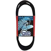 D&amp;D PowerDrive D-9907B85 Dixie Chopper Replacement Belt, B/5L, Rubber