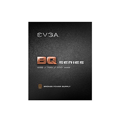 EVGA-650-BQ-80-BRONZE-650W-Semi-Modular-Includes-FREE-Power-On-Self-Tester-Power-Supply-110-BQ-0650-V3-Black