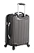 Lucas Outlander Carry On Hard Case 20 inch Expandable Rolling Suitcase With Spinner Wheels (20in, Graphite)