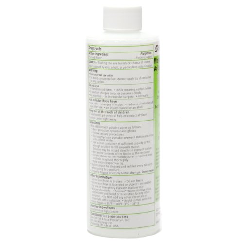 8 Ounce Eye Wash Station Water Preservative Bottle Buy Online in UAE