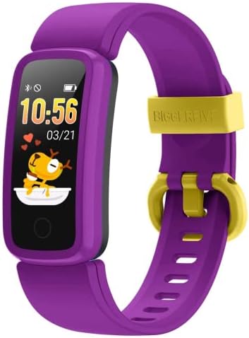 BIGGERFIVE Vigor Kids Fitness Tracker Watch for Girls Boys Ages