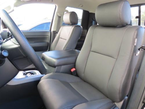 Tundra Truck Double Cab 2007-2013, Front Bucket Seat or Bench Seat, Factory Leather Interior Replacement Seat Cover Upholstery Kit