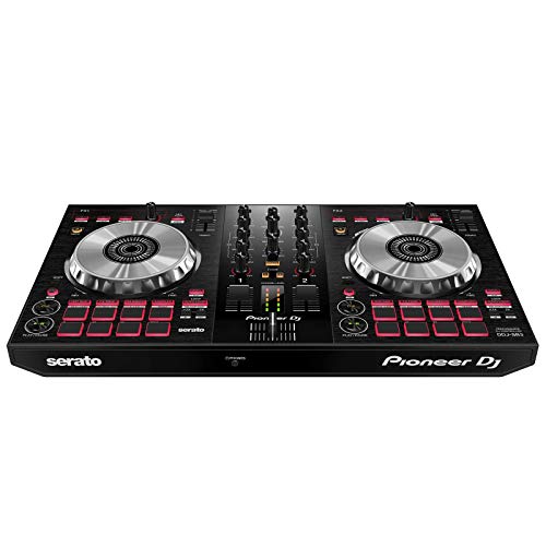 Pioneer DDJ-SB3 Serato Starter DJ Controller Pack w Case + 12" Speakers + Stands