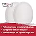 U.S. Art Supply 20 Inch Diameter Round 12 Ounce Primed Gesso Professional Quality Acid-Free Stretched Canvas (Pack of 2)