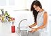 Homey Cluster - 16 Ounce - Glass - 2 Pack - Liquid Soap Dispenser with Stainless Steel Pump, Dish Soap Dispenser, Hand Soap Dispenser, Lotion Dispenser - Set of 2, Clear
