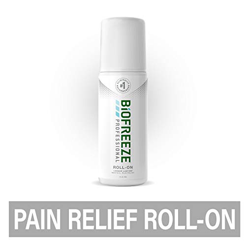Biofreeze Professional Pain Relief RollOn 3 oz Bottle Green
