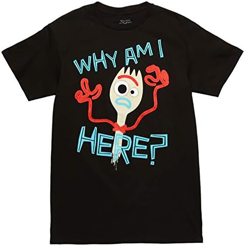 Toy Story Forkie Why Am I Here Adult T-Shirt