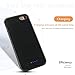 Battery Case for iPhone 6 Plus / 6s Plus, NOVPEAK [U.S. Warranty] 6800mah External Backup Battery Charger Case Cover Power Bank Pack for iPhone 6 Plus/6S Plus 5.5 Inch (Black)