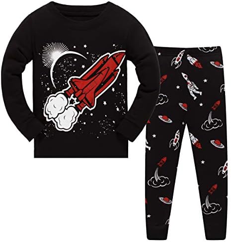 Schmoopy Boys Dinosaur Pajamas Set 2-8 Years