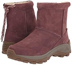 Merrell Women's Winter Pull On Snow Boot, Marron, 10