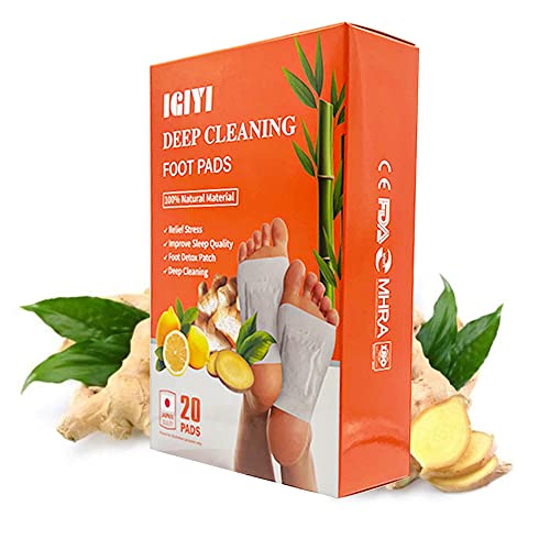 45 discount on Ginger Deep Cleaning Foot Pads for Stress Relief, Foot