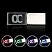 ONCHOICE USB Flash Drive 32GB Multicolor USB 2.0 Memory Stick LED Multicolor Waterproof Thumb Drive Crystal Transparent