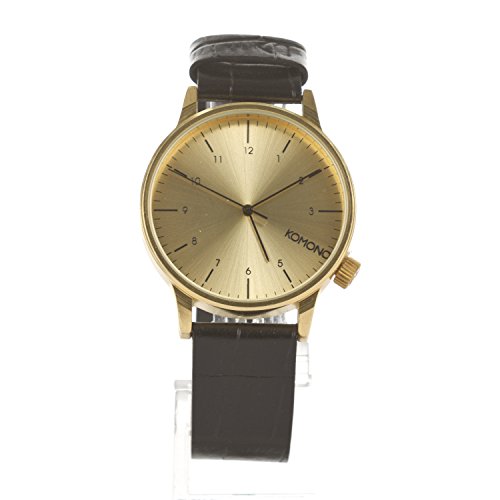 KOMONO Men's KOM-W2550 Winston Monte Carlo Series Analog Display Japanese Quartz Black Watch