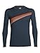 Icebreaker Oasis Year-Round Base Layer Long Sleeve Crew Neck Shirt, New Zealand Merino Wool
