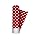 le nappage tovaglia carta rosso 1.18x7mt