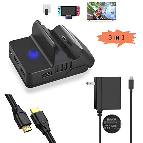 Big Bundle Portable TV Dock, Pocket TV Docking Station, Fast Charger
