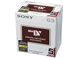 Sony DVM63 HD DVC Mini Tape - 5 Pack