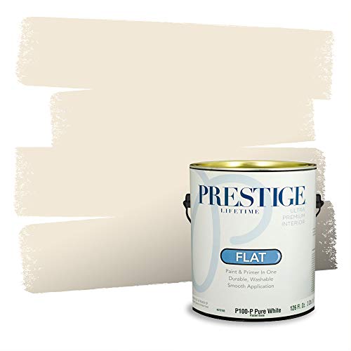 PRESTIGE Paints Interior Paint and Primer In One, 1-Gallon, Flat, Comparable Ma…