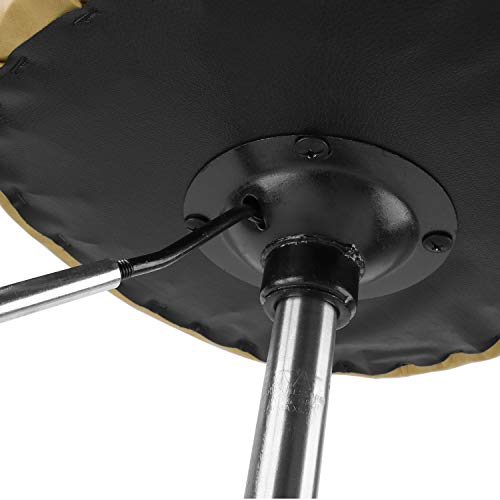 Geboor Hydraulic Saddle Stool with Wheels Rolling Adjustable Height for Clinic Dentist Spa Massage Medical Salons Studio - Thumbnail 4