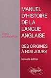 Image de Manuel d'histoire de la langue anglaise (French Edition)