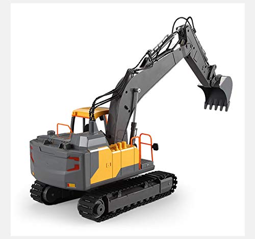 AWJK Rc Ferngesteuerter Raupenbagger 14 Kanäle Bagger Ferngesteuert Verwenden Sie Eine 2,4-ghz-Fernbedienung… – Bild 3