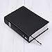 NIV Study Bible, Large Print, Bonded Leather, Black, Red Letter Edition