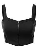 J.TOMSON Womens Spandex Bustier Crop Top
