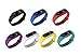 Dingtool For Silicone Xiaomi Mi Band 2 Bands, Colorful Replacement Strap Wristband Accessories for Xiaomi Mi Band 2 Smart Bracelet(Not for Xiao Mi Band 1S)