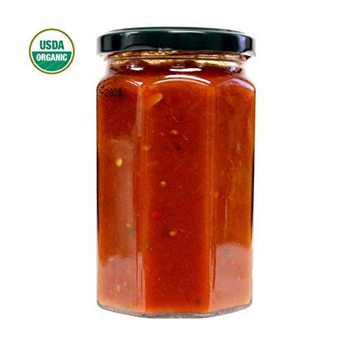 Giusto Sapore Traditional Organic Tomato Basil Italian Pasta Sauce 10oz - All Natural Non GMO Italian Premium Gourmet Brand - Made in Italy and Family Owned