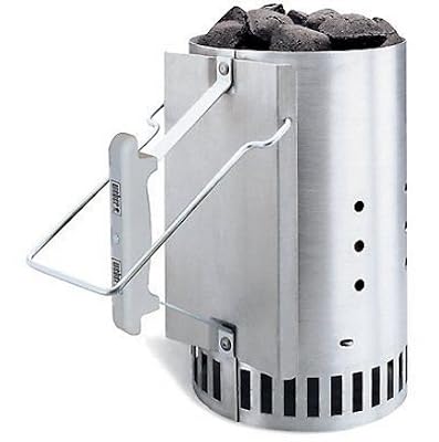 BEST PRICE Weber Rapidfire Chimney Starter, BBQ Grill Accessory, 7416