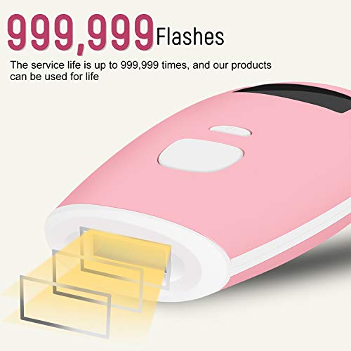 ChampionPlus Hair Removal for Women and Men Facial and Full Body 999,999 Flashes Permanent IPL Hair Removal Kit Home Painless Professional Laser Hair Remover Device