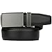 Belt for Men, Genuine Leather Ratchet Dress Comfort Belt with Slide Click Buckle, Trim to Fit (28
