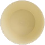 B2C Flowerpot Round Plastic Pot Ecru 18 cm Crystal Modern Decor view 4