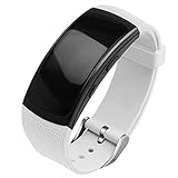 OenFoto Compatible Gear Fit2 Pro/Fit2 Band, Replacement Silicone Accessories Strap Samsung Gear Fit2 Pro SM-R365/Gear Fit2 SM-R360 Smartwatch -White