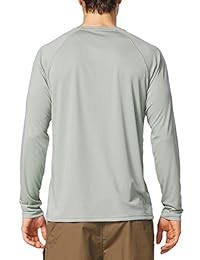 Baleaf - Camiseta para hombre UPF 50 + protección solar UV para correr al aire libre