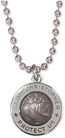 Joy Jewelers Saint Christopher Protect Us Necklace
