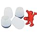 FTLIFE Stemless Unbreakable Shatterproof Silicone Wine Glasses Set of 4 Dishwasher Safe,Funny Wine Stopper Included,Perfect Gift
