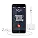 Etre Jeune Adapter & Splitter Replacement Compatible with Iphone 7, 7Plus, 8, 8Plus, X, Dual 8 Pin 2 in 1 Headphone Jack Aux Audio Music and Charge and Calling and Sync Cable Charger Connector, White