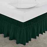 Utopia Bedding Queen Elastic Bed Ruffle - Easy Wrap