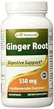Best Naturals Ginger Root 550 mg 250 Capsules