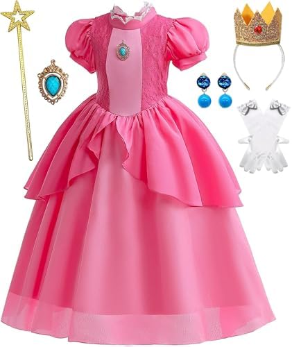 amazon pink princess dress Amazon.com: JerrisApparel Women's Deluxe Princess Costume Off Shoulder  Party Dress Layered Ball Gown (Pink, Medium) : Clothing, Shoes & Jewelry